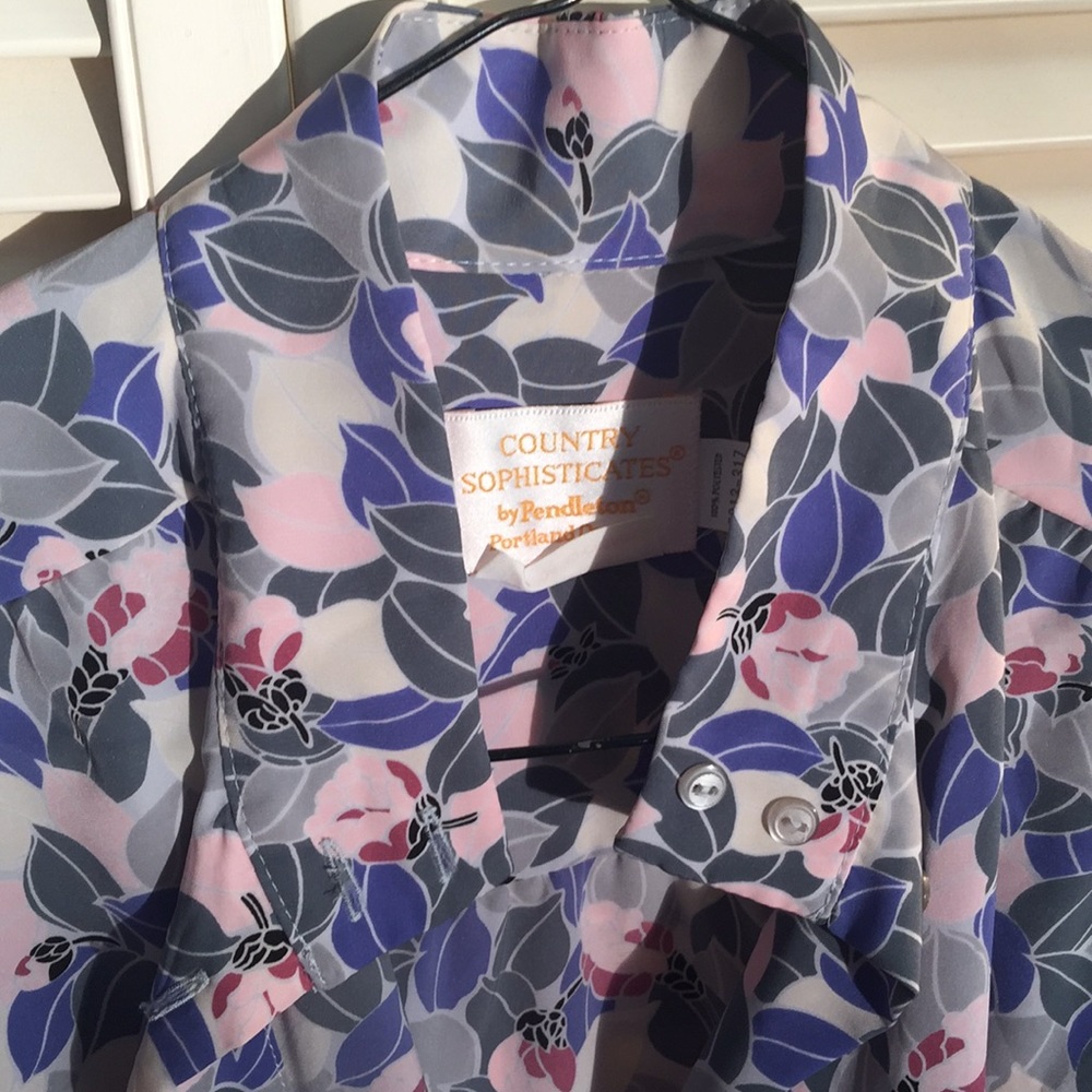 Pendleton blouse, Country Sophisticates